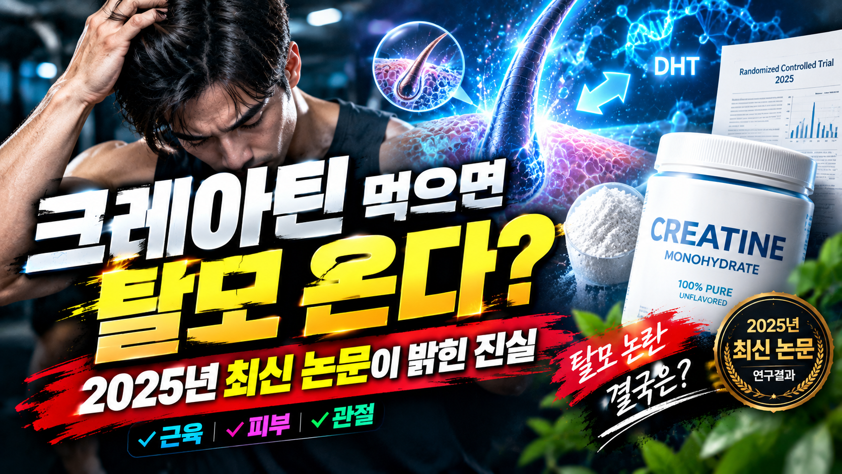 크레아틴 탈모
